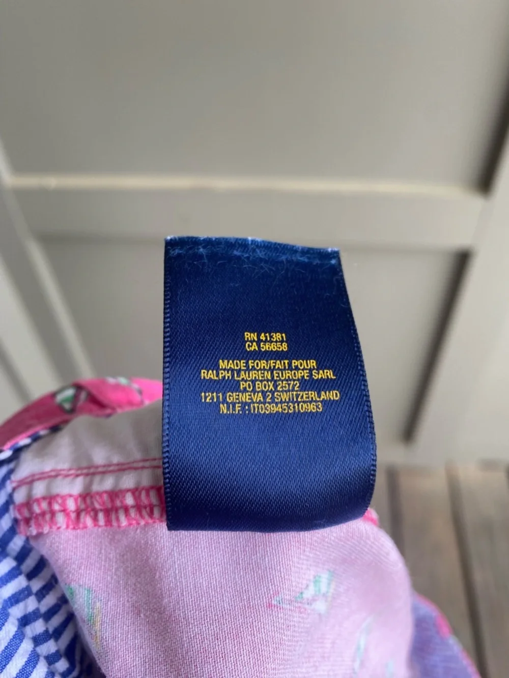 Polo Ralph Lauren preppy pink